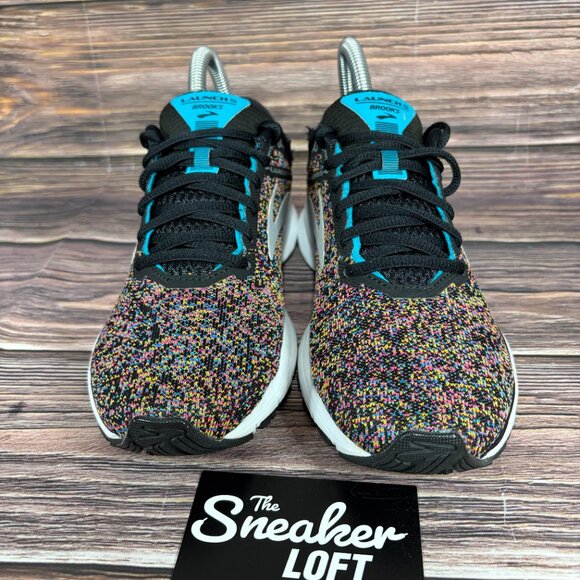 Brooks Launch 5 Women's Athletic Running Shoes Black Speck Size 7 - Picture 2 of 8